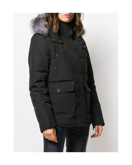 Moose Knuckles Black Anguille Jacket