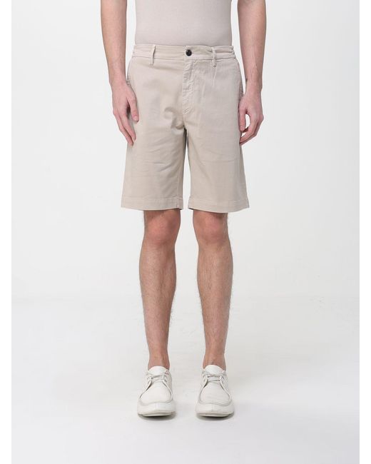 Eleventy Gray Wide Leg Shorts for men