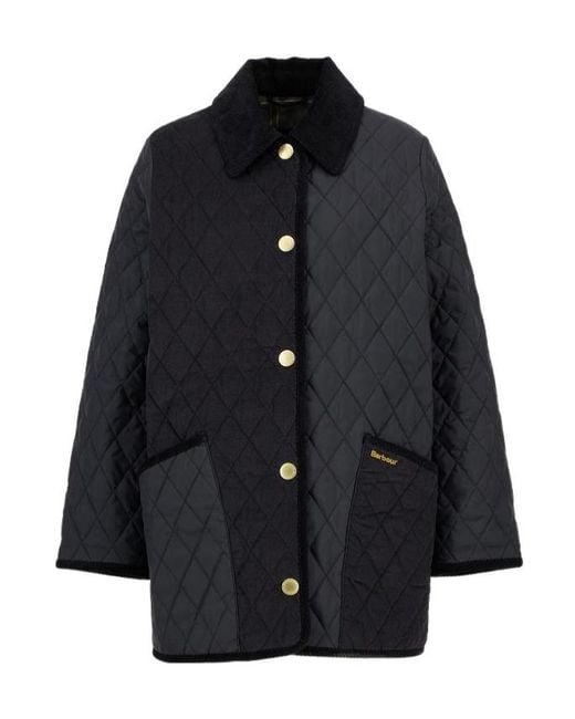 Barbour Black Quilted Jacket