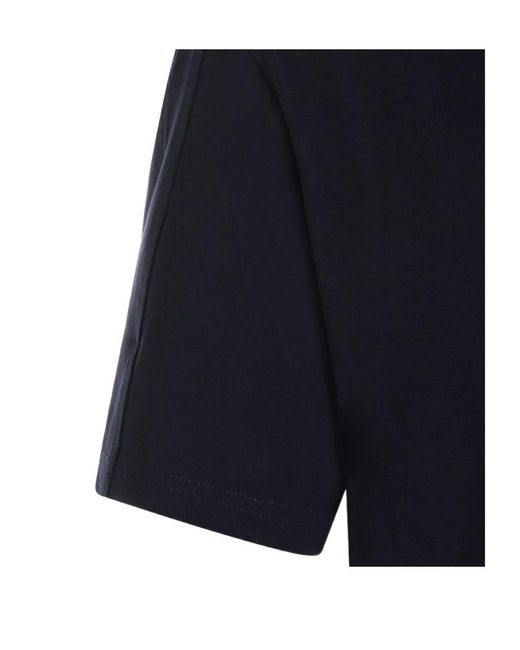 K-Way Black Crew-Neck T-Shirt for men