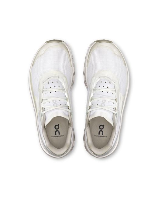 On Shoes White Solid Color Sneakers