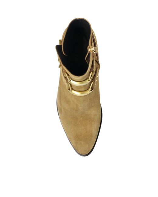 Isabel Marant Brown Zalya Leather Boots