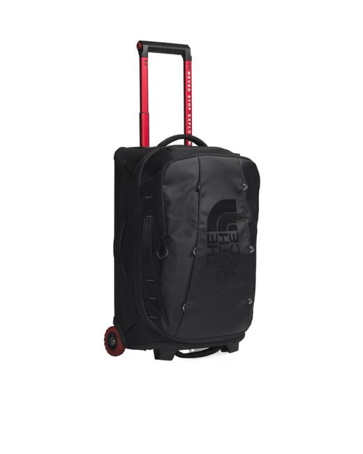 The North Face Black Base Camp Rolling Thunder Suitcase for men