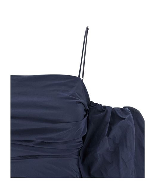Pinko Blue 'Pallottoliere' Top