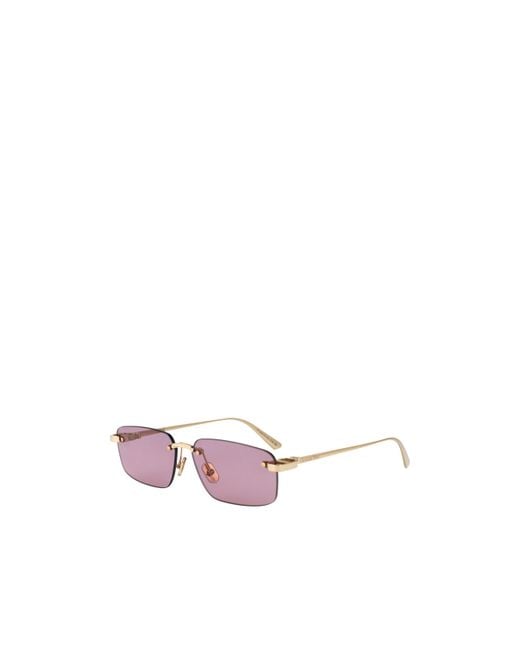 Dior Pink Eyewear C S4U Rectangular Frame Sunglasses