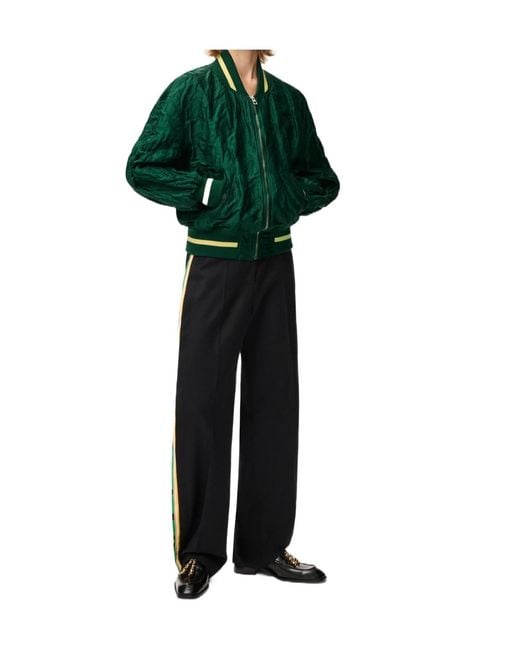 Loewe Green Bomber Jacket