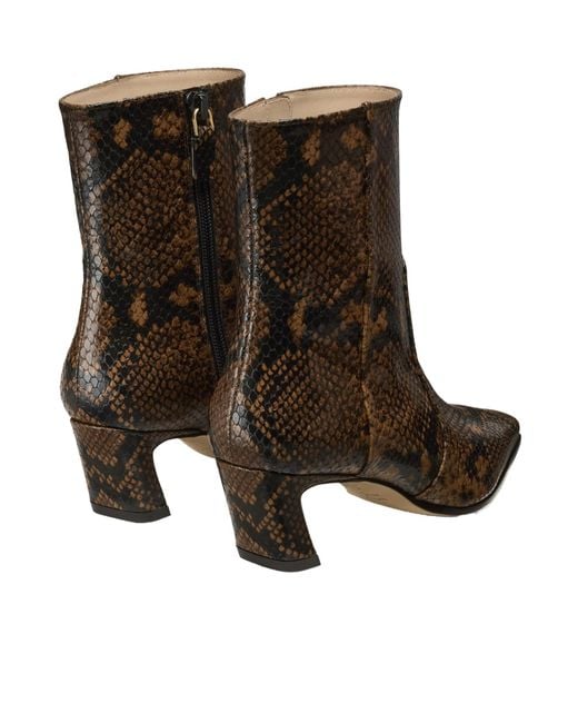 Stuart Weitzman Brown Stassi Zip Bootie 50
