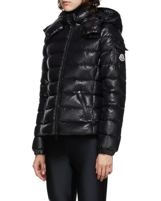 Moncler Black Bady Zip-Up Padded Jacket