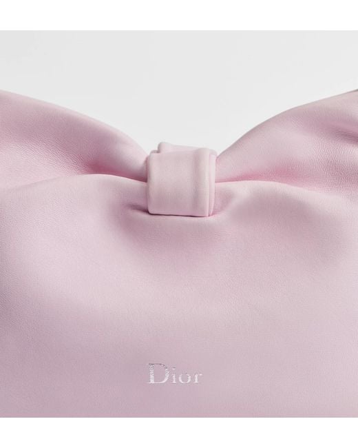Dior Pink Small Bow Bag