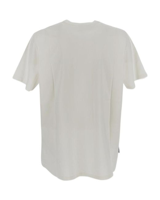 Autry White Graphic Printed Crewneck T-Shirt for men