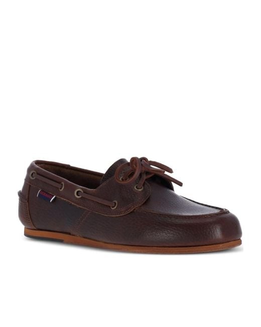 Sebago Brown Moccasin Flat Shoes