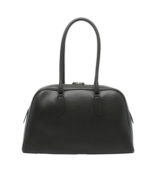 A.P.C. Black Paloma Zip-Top Shoulder Bag