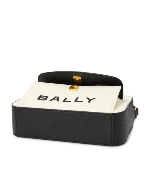 Bally Black Logo Shoulder Bag