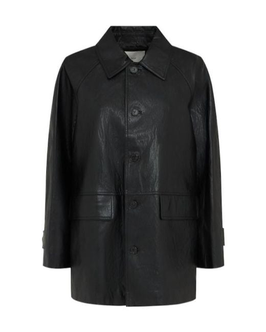 DUNST Black Single-Breasted Casual Jacket