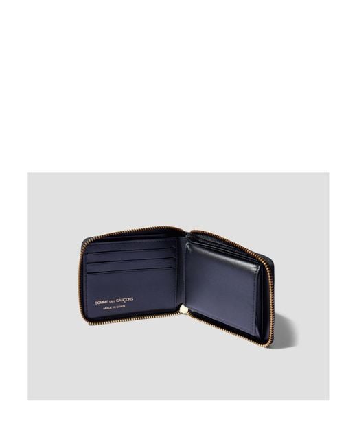 Comme des Garçons Gray Logo Wallet for men
