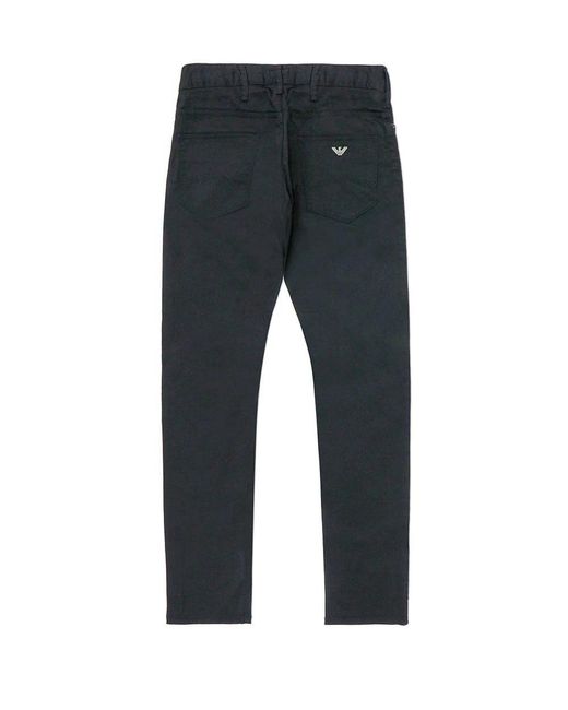 Armani Jeans Blue Logo Jeans for men