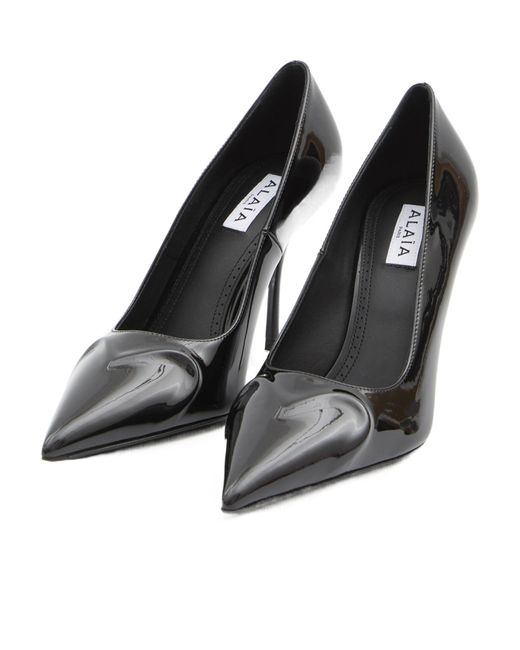 Alaïa Black Alaïa Pointed Toe Heeled Pumps