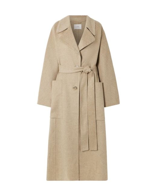 Joseph Natural Spencer Double Face Cashmere Coat