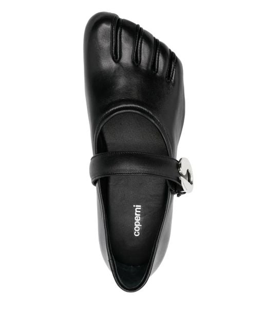 Coperni Black Five-Toe Ballet Flat