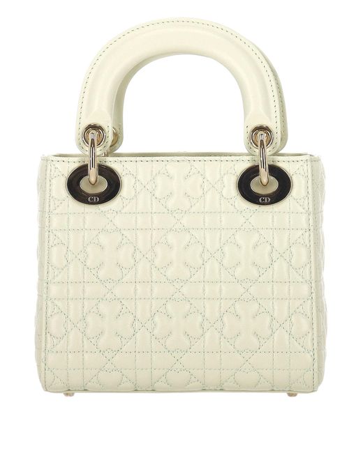 Dior White Logo Handbag