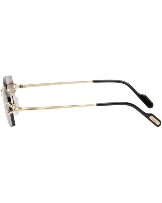 Cartier White Decor C Classique De Sunglasses for men