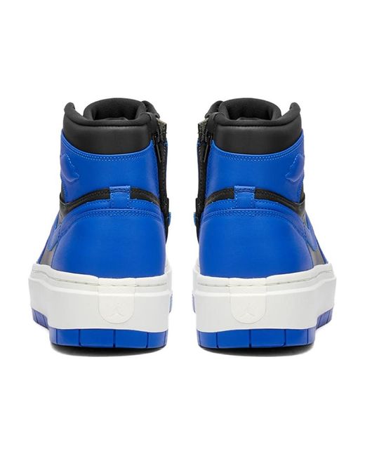 Nike Blue Logo High-Top Sneakers