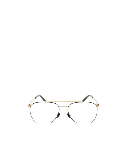 Mykita Natural Peterson Aviator Frame Glasses for men