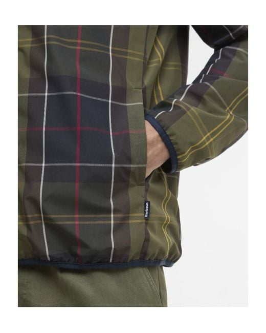 Barbour Blue Kemble Reversible Jacket for men