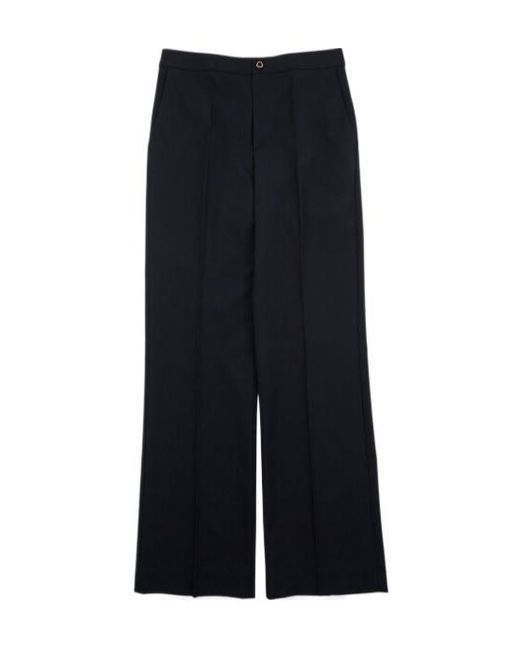 Moncler Black Pleated Casual Pants