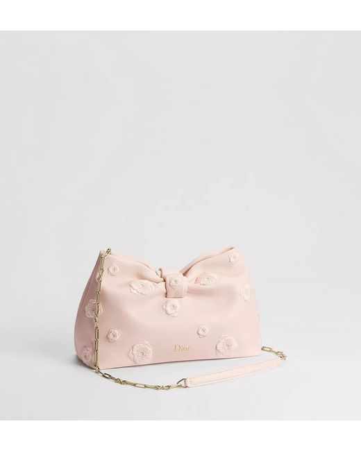 Dior Pink Small Bow Bag