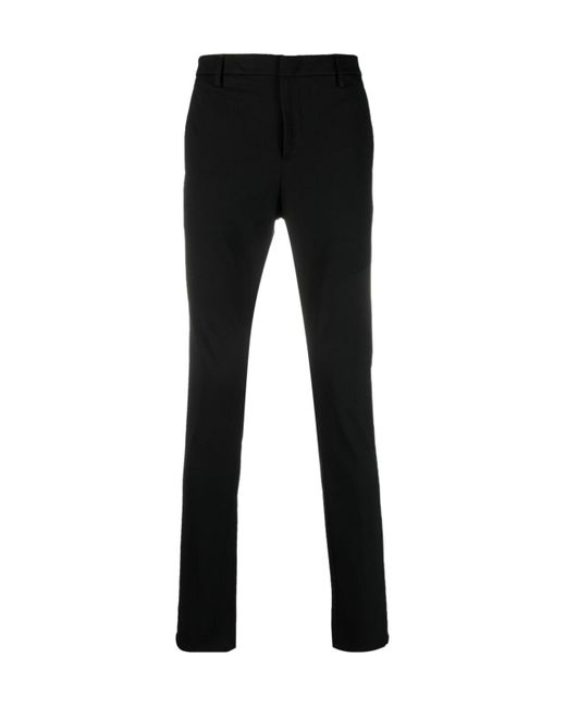 Dondup Black Belt Loops Slacks for men