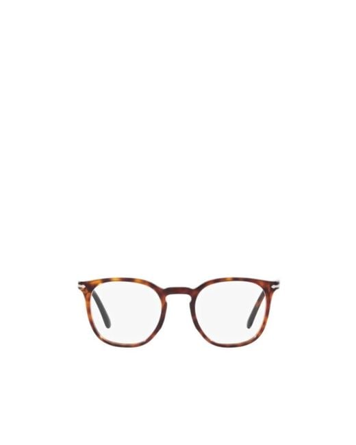Persol White Square-Frame Glasses for men