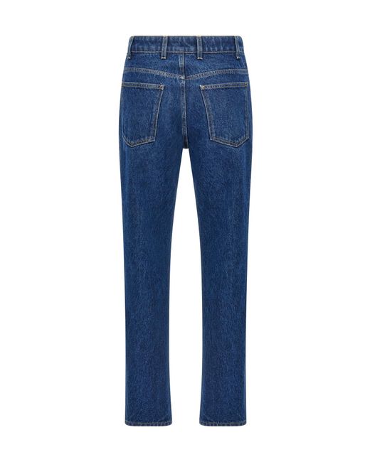 Rabanne Blue Rabanne Straight Leg Jeans