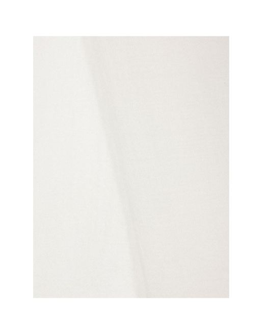 Destin White Rectangular Scarf for men