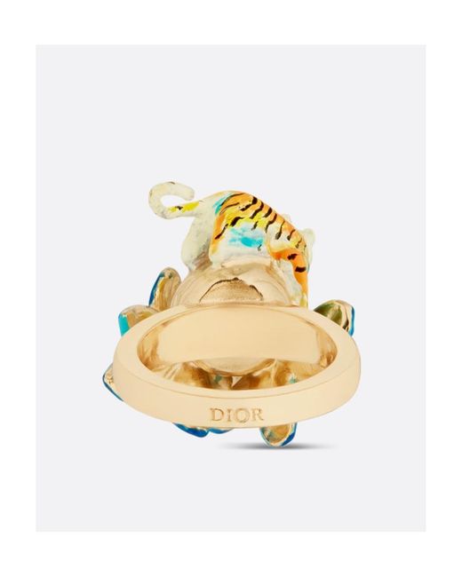 Dior Blue Toile De Jouy Voyage Ring