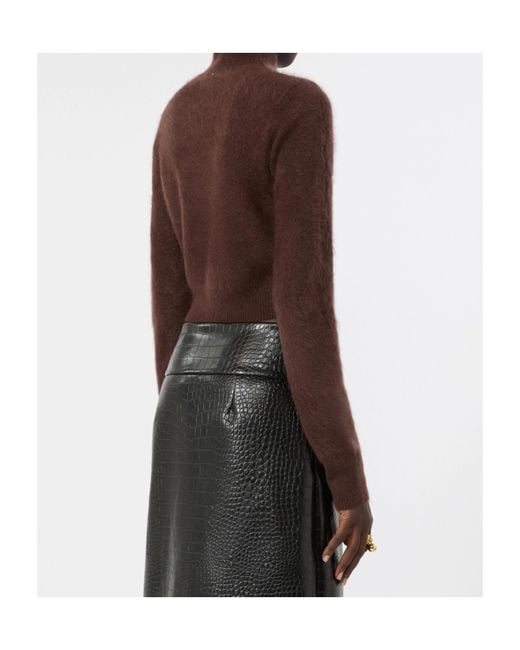 Sportmax Brown Spxagio Turtleneck Knitted Jumper