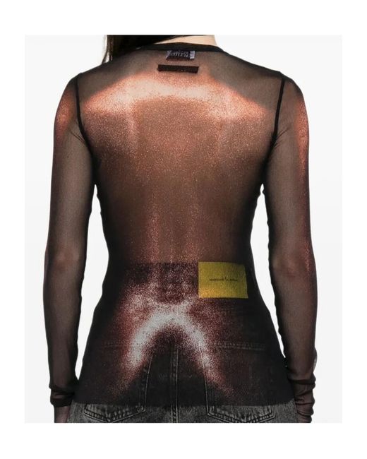 Jean Paul Gaultier Black Mesh T-Shirt