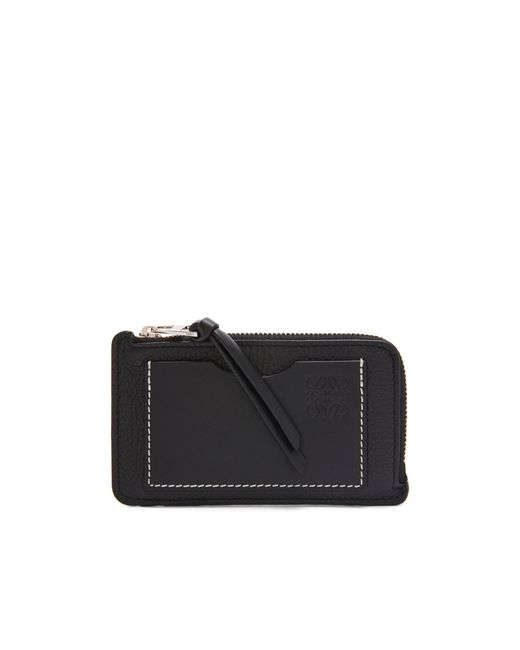 Loewe Black Anagram Zipped Cardholder