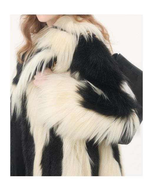 Valentino Natural Shearling Coat