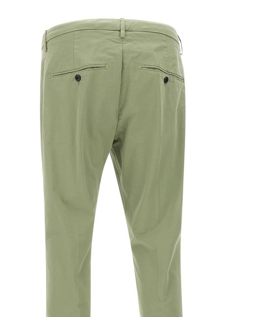 Dondup Green Gaubert Slim-Fit Pants for men