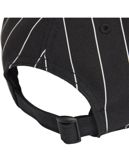 Y-3 Black Striped Baseball Cap for men