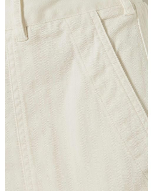 James Perse White Work Casual Pants