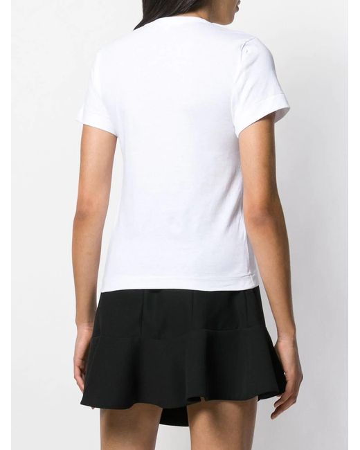 COMME DES GARÇONS PLAY White Heart T-Shirt