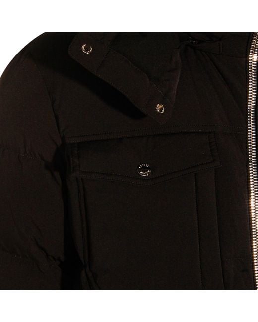 Moorer Black Alarick-Peh Puffer Jacket for men