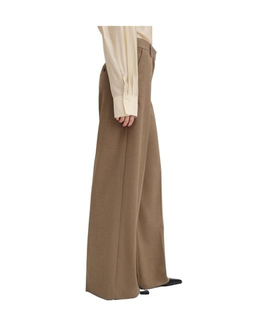 Filippa K Natural High-Rise Wide-Leg Pants