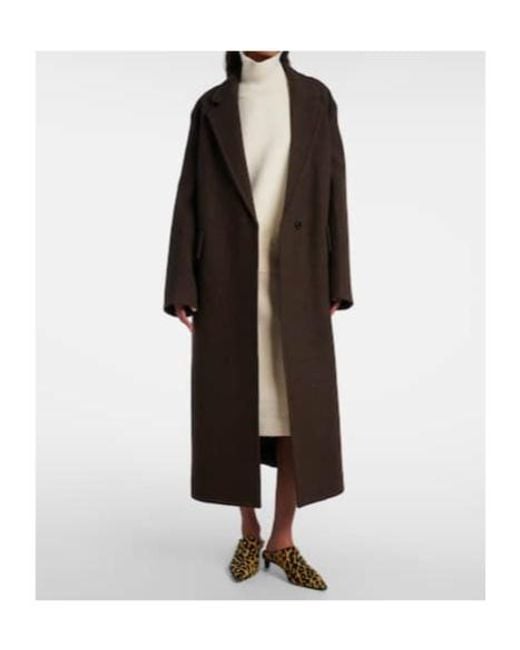 Jil Sander Natural Wool-Blend Wrap Skirt