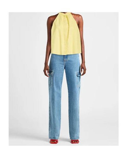 MAX&Co. Yellow Shirts