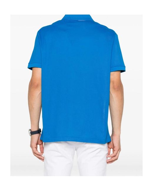 Paul & Shark Blue Classic Pique Polo Shirt for men