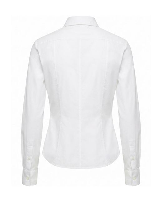 Jil Sander White Lightweight Cotton Poplin Shirt