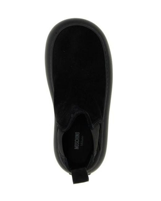 Moschino Black Ollie Sneakers